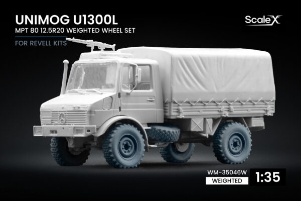 WM-35046W Unimog U1300L - Weighted
