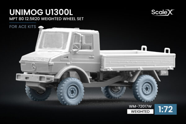 WM-72017W Unimog U1300L - Weighted