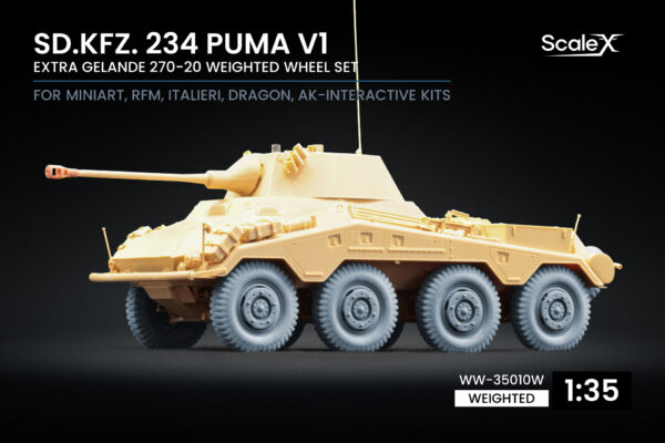 WW-35010W SD KFZ 234 V1 - Weighted