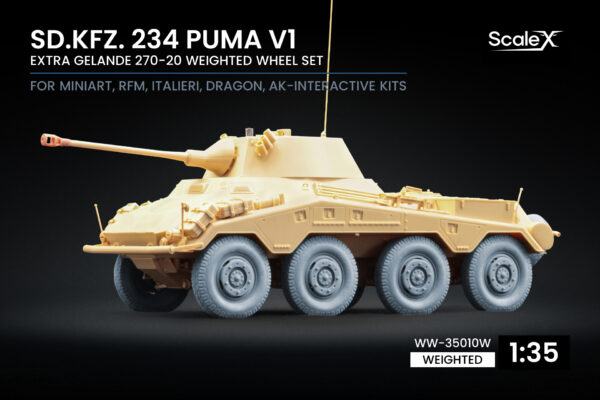 WW-35010W SD KFZ 234 V1 - Weighted WW-35010W SD KFZ 234 V1 - Weighted