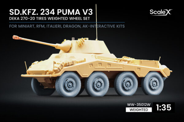 WW-35012W SD KFZ 234 V3 - Weighted