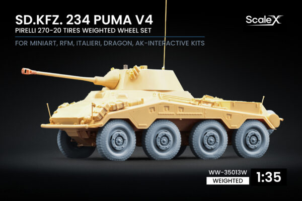 WW-35013W SD KFZ 234 V4 - Weighted