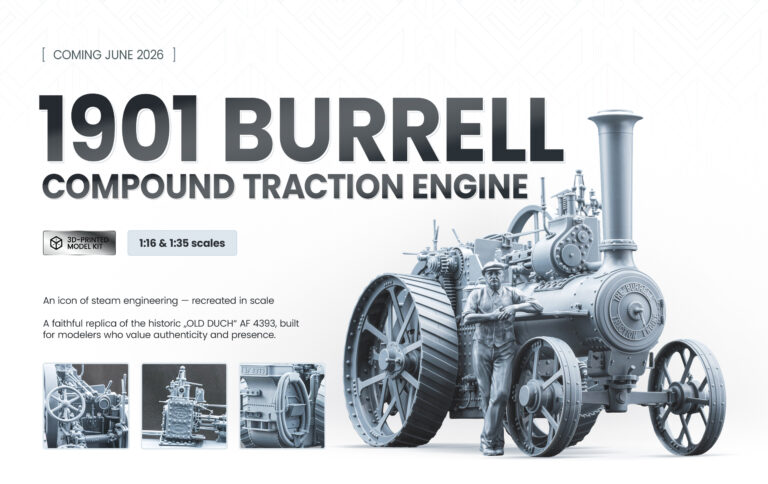 Burrell Compound Traction Engine Coming Soon!
