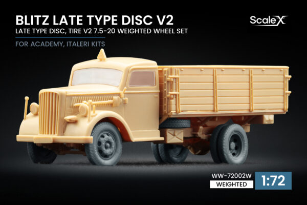 WW-72002W Blitz Late Type Disc v2 - Weighted