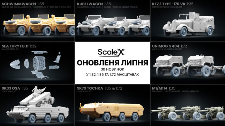 Липень 2026: оновлення асортименту ScaleX