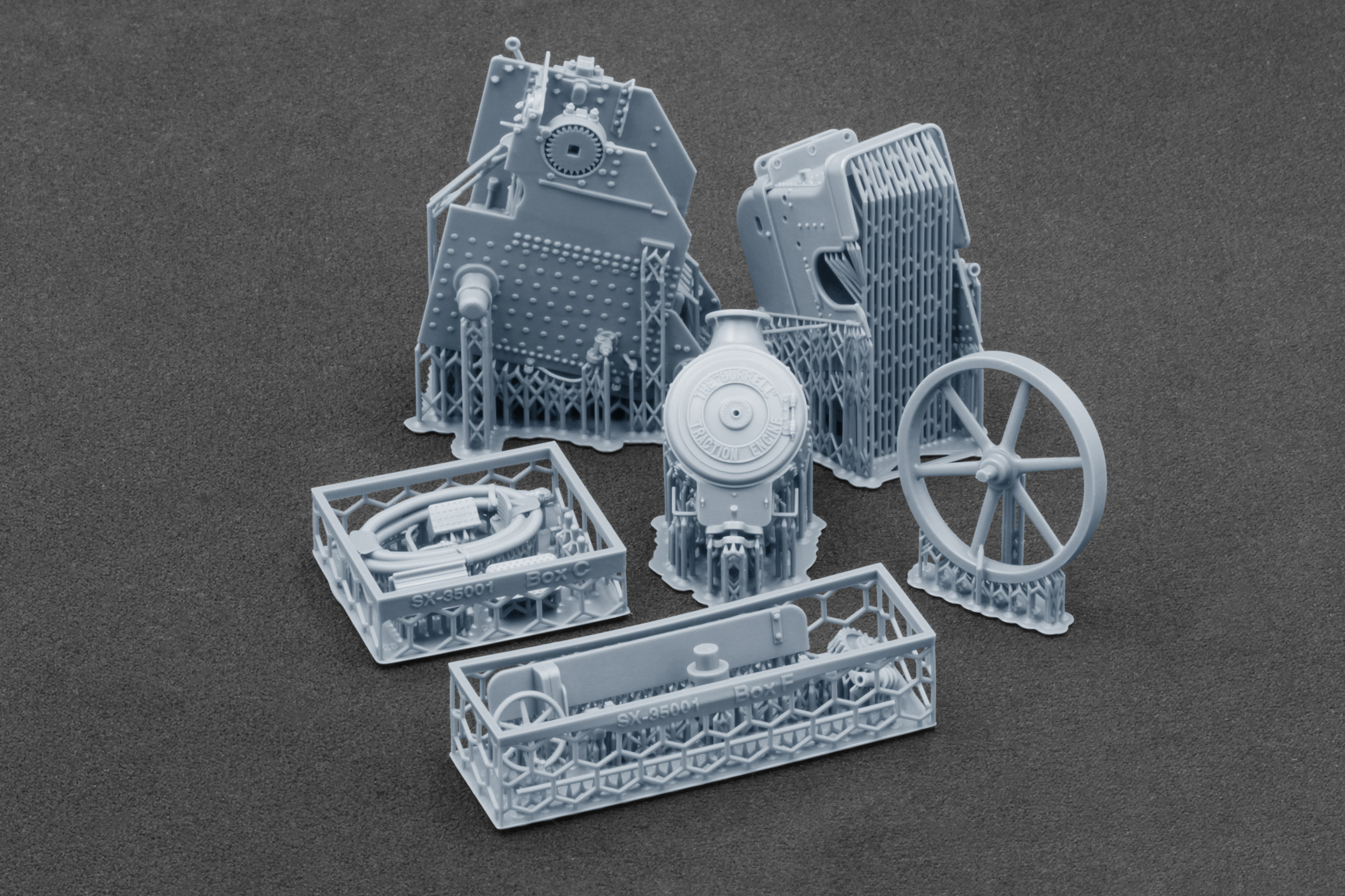 Steam X Burrell SX-35001 Box contents